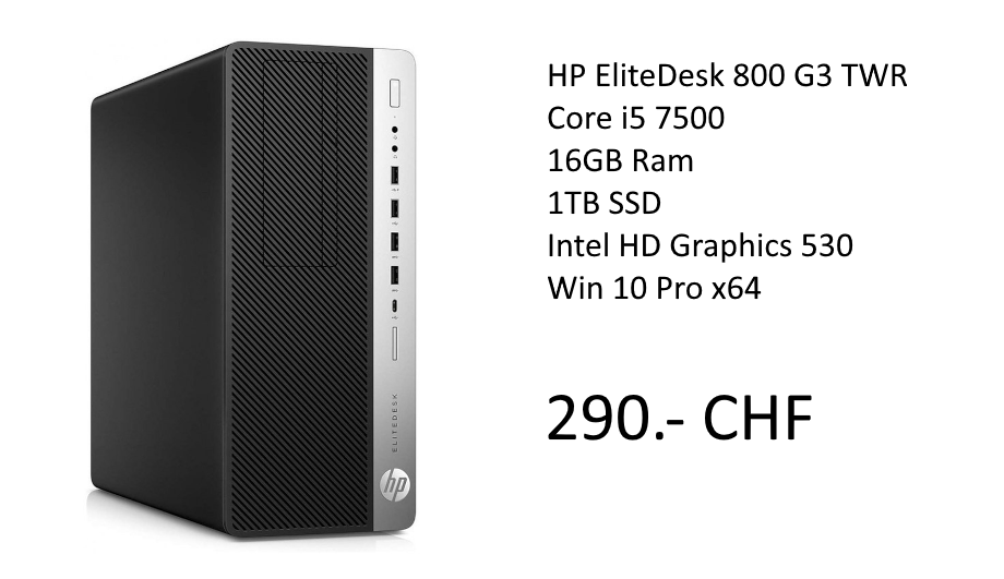 HP EliteDesk 800 G3 TWR